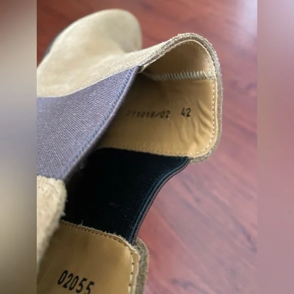 Hugs & Co. Tobacco Suede Goodyear Welted Chelsea Boots Men’s Size 8.5 (Size 42) - Picture 2 of 5